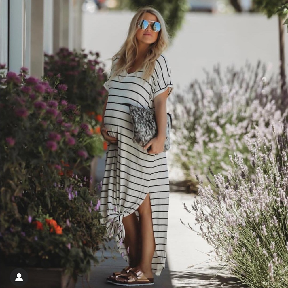 GunnySack&Co Striped Maxi Dress size Small/Medium